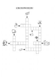 English Worksheet: crosswords