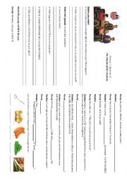 English Worksheet: The Big Bang Theory, Season 1, Episode 11 - The Pancake Batter Anomaly - 