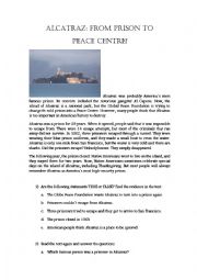 English Worksheet: ALCATRAZ