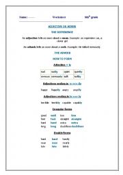 English worksheet: teacher