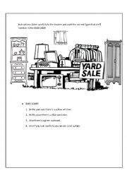 English Worksheet: furniture