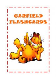 English Worksheet: Garfield actions
