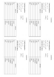 English Worksheet: classroom English homework