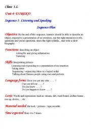 English Worksheet: eureka