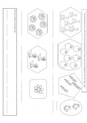 English Worksheet: Colors and Numbers