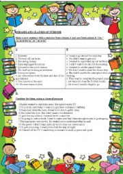 English Worksheet: Clauses of Purpose