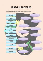 English Worksheet: Irregular Verbs