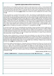 English Worksheet: summative test on 