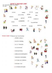 English Worksheet: jobs