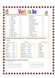 verb to be