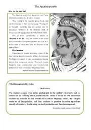 The Apurina People 