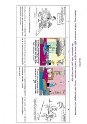 English Worksheet: IDIOMS + CARTOONS + HUMOROUS EFFECT