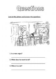 English worksheet: Questions