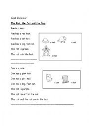 English Worksheet: Reading comprehension - phonics