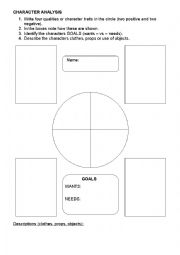 Movie Chracater Analysis Worksheet