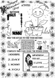 MOTHER´S DAY ACTIVITIES 5