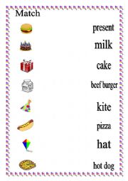 English worksheet: my birthday