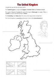 English Worksheet: The Union Jack