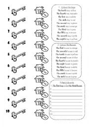 ordinal numbers