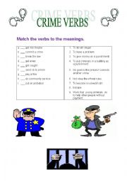 CRIME VERBS