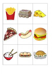 Food flashcards