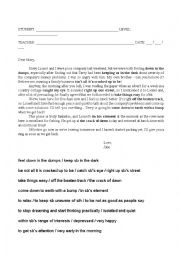 English Worksheet: IDIOMATIC EXPRESSIONS IN CONTEXT