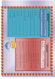 English Worksheet: Subject and predicate
