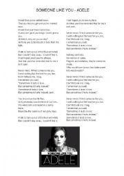 Adele - Someone Like You - Letra e Tradução 