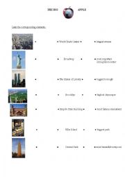 English Worksheet: The Big Apple
