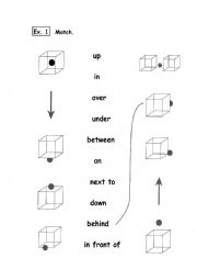 Prepositions of place