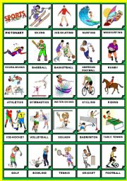 English Worksheet: SPORTS