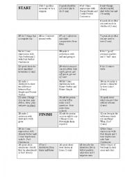 English Worksheet: Revision game Code Green Units 1-6