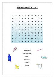 English Worksheet: Wordsearch