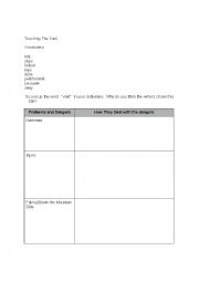 English worksheet: Touching the Void Movie Viewing Guide