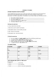 English worksheet: 7th grade