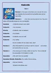 English Worksheet: Cinderella