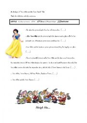 An Analysis of Snow White and the Seven Dwarfs Tale 