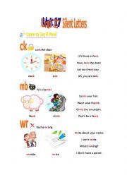 English Worksheet: A Series of Phonics Printables Unit 17 1/2