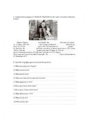 Biography of Charlie Chaplin