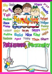 English Worksheet: Description people