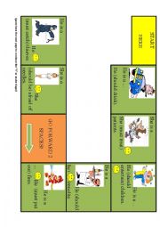 English Worksheet: Boardgame modals - SHOULD/SHOULDNT (smiley faces)- PART 1