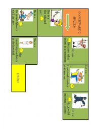 English Worksheet: Boardgame modals - SHOULD/SHOULDNT (smiley faces)- PART 2