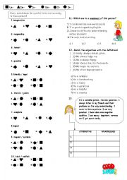 English Worksheet: Adjectives by PREFIXES