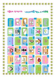 English Worksheet: Body and Health BOARD GAME- Whats the matter?