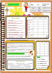 English Worksheet: A series of Garmmar Worksheets - Present Simple