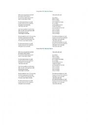 English worksheet: Youngblood by The Naked and Famous (Song)