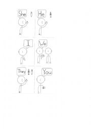 English Worksheet: PRONOUNS