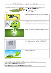 English Worksheet: Ecodriving part 2