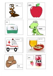 English worksheet: Phonics A word 