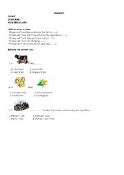 English worksheet: like/ dont like/ hate